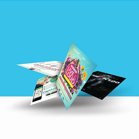 PANFLETOS FLYERS E FOLHETOS 10x14CM