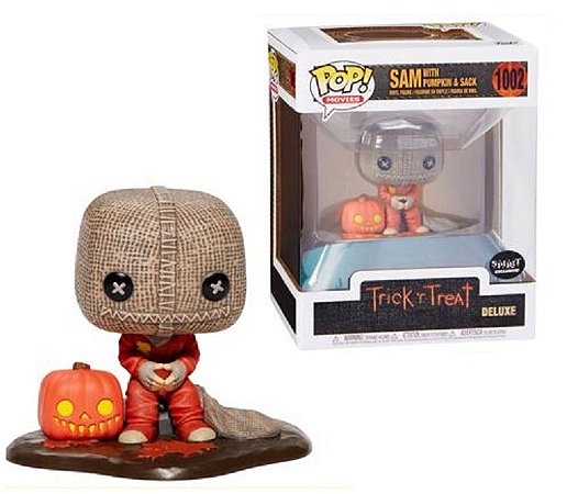 Funko Pop Sam - Sam With Pumpkin & Sack - Trick 'r Treat
