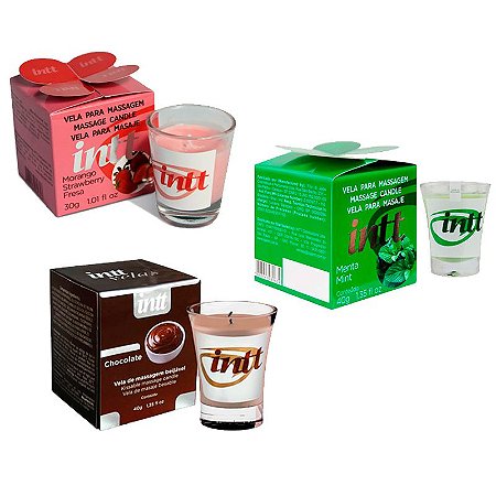 VELA SENSUAL AROMATIZADA BEIJAVEL 30G INTT
