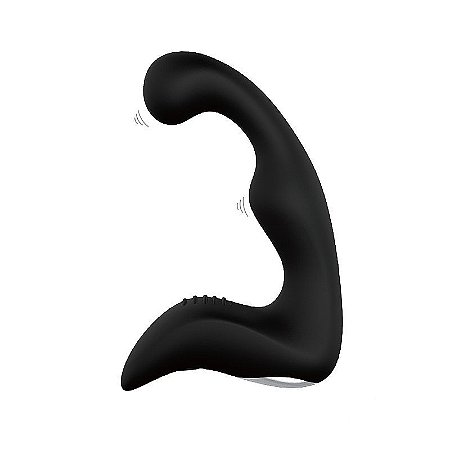 ESTIMULADOR DE PROSTATA TRIPLO VIBRO RECARREGÁVEL S HANDE
