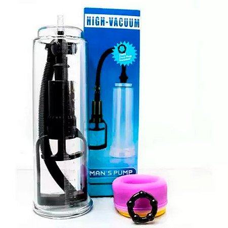 BOMBA PENIANA COM VALVULA MANS PUMP