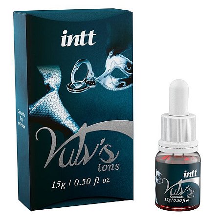 VULVS EXCITANTE FEMININO TONS SABOR VINHO 15G INTT