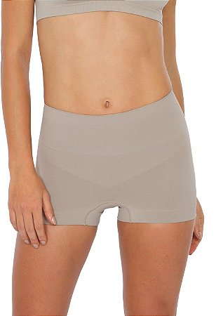 CALCINHA BOXER FAIXA DUPLA ANTICELULITE EMANA 50080 PLIE