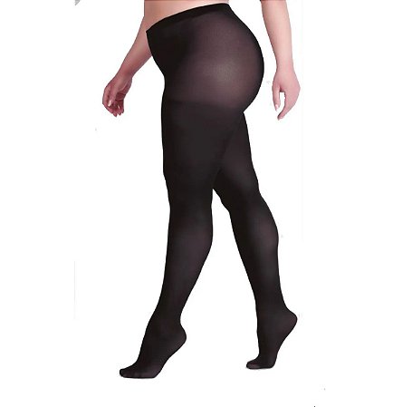 MEIA CALCA ADULTO LOBA OPACA PLUS FIO 40