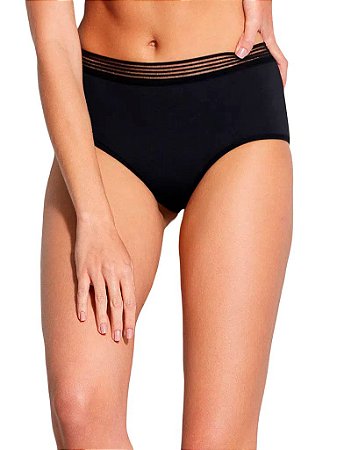 CALCINHA ABSORVENTE CINTURA ALTA FLUXO NOTURNO FLOW HOPE