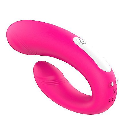 VIBRADOR ESTIMULADOR CASAL RECARREGÁVEL HEART SWEETY S HANDE
