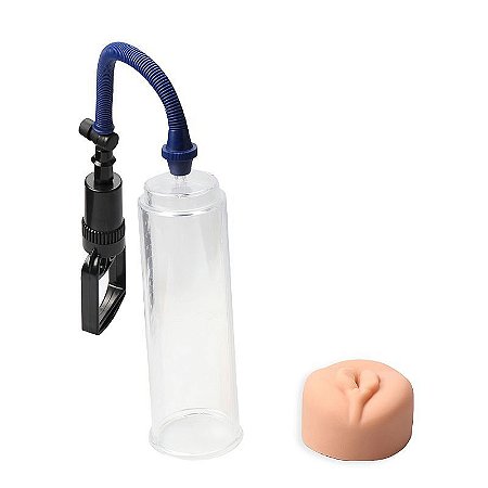 BOMBA PENIANA COM BOCAL VAGINA EM CYBERSKIN