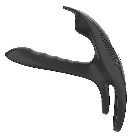 ANEL PENIANO VIBRADOR DE CASAL BLUETOOTH EM SILICONE ALEX SI