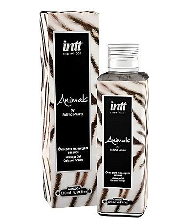 ÓLEO PARA MASSAGEM AROMATICA ANIMALS 130ML INTT