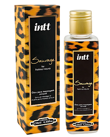 ÓLEO PARA MASSAGEM AROMATICA SAUVAGE 130ML INTT