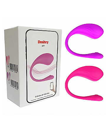 BULLET VIBRADOR EM SILICONE A DISTANCIA DMITRY SI