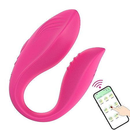 VIBRADOR DE CASAL A DISTANCIA VIA APP ELA SI