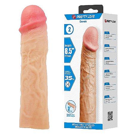 CAPA PENIANA DEREK 21,5X4,8CM PRETTY LOVE