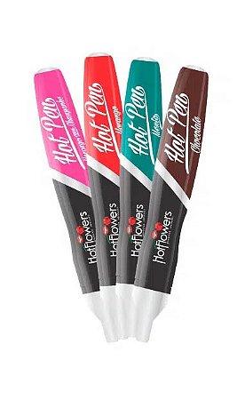 HOT PEN CANETA AROMATIZADA HOT FLOWERS