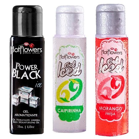 GEL AROMATIZANTE GELADO HOT FLOWERS 35ML