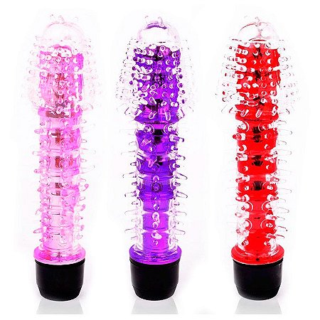 VIBRADOR PERSONAL COM CAPA TEXTURIZADA EM SILICONE