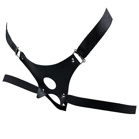 CINTO PARA PROTESE E DUPLA PENETRAÇÃO EM COURO LA PIMIENTA