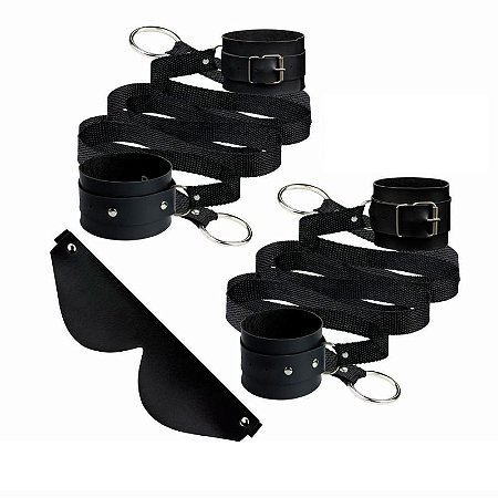 KIT BONDAGE ALGEMAS TORNOZELEIRAS E VENDA