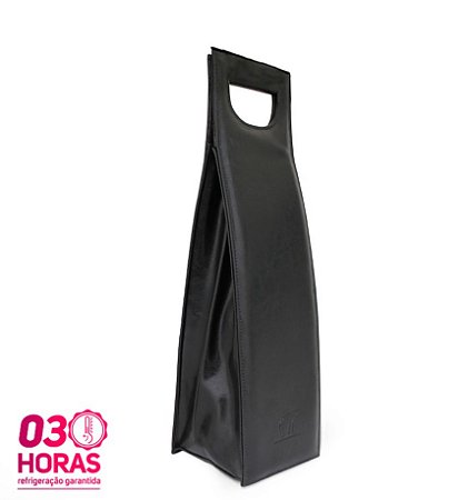 Bolsa para Vinho Térmica - Wine Deluxe Preta