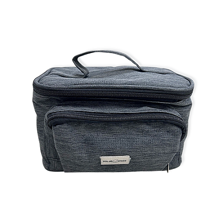 Bolsa para medicamentos Térmica Pocket Grafite 5 Litros - SÓ BOLSA