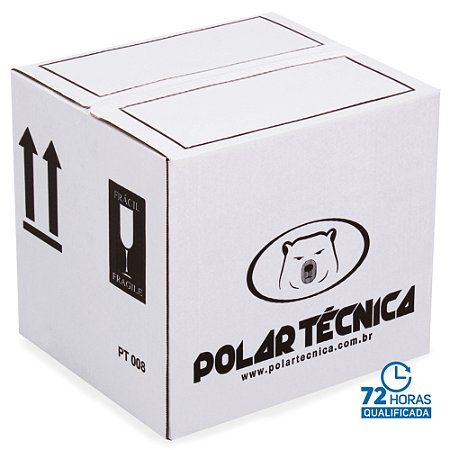 Kit Térmico EPS 2°C À 8°C Com Revestimento Externo | 20 Litros