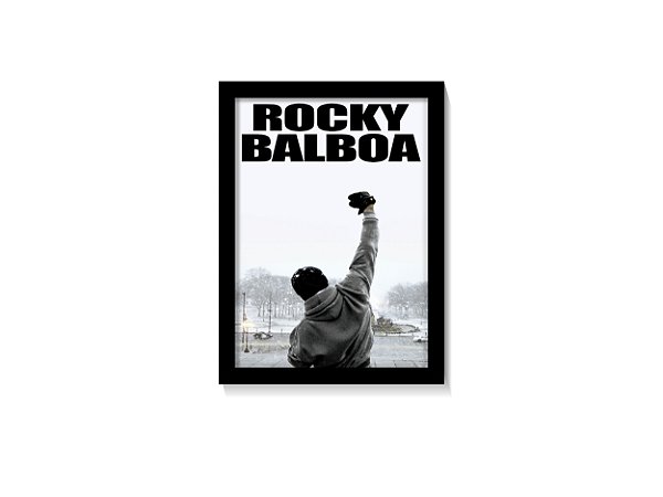 Quadro Rocky Balboa