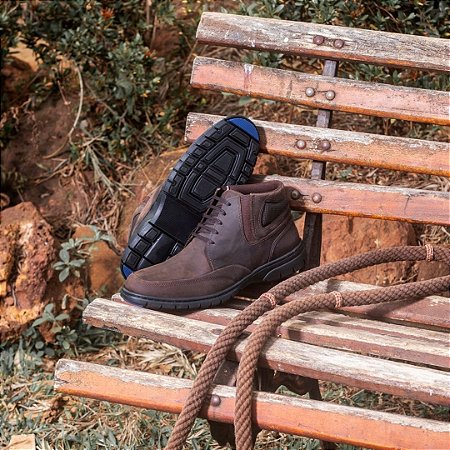 Bota Comfort Gel Texas Gold Café