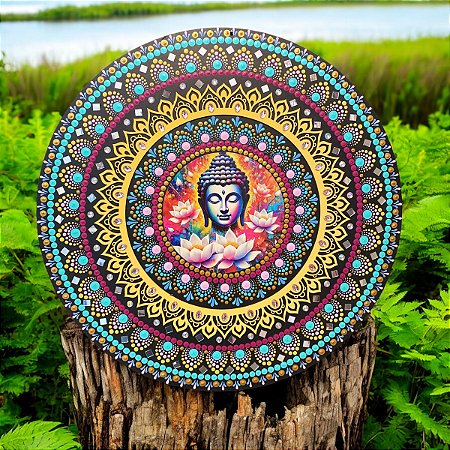 Manda Buda Flor de Lótus 60 cm