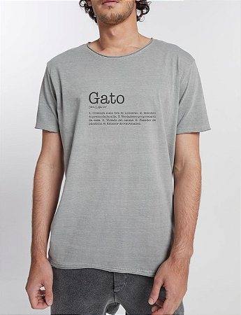 T-shirt Definição Gato