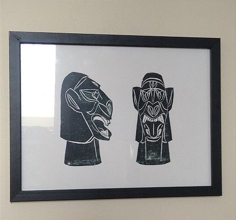 Xilogravura - Carrancas