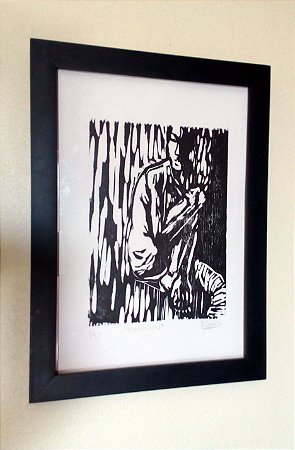 Xilogravura - Estudo N.º 01