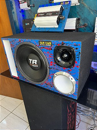 Kit trio TR620 +Módulo DS800x4 + painel e fiação completa