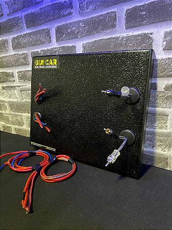 PAINEL DE MÓDULO PRETO PARA TS/DS 800X4 TARAMPS + FIAÇÃO BÁSICA