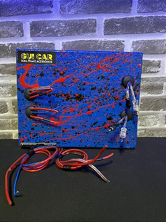 PAINEL DE MÓDULO AZUL PARA TS/DS 800X4 TARAMPS + FIAÇÃO BÁSICA