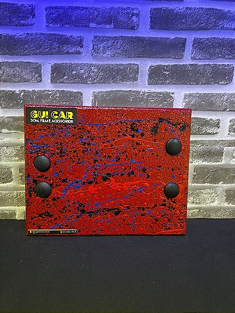 PAINEL VERMELHO PARA MÓDULO DS/TS 800X4 LISO - SEM MÓDULO E FIAÇÃO