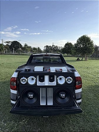 Caixa Pancadão 4 Vias TR620 Completa – Pronta para Uso | Taramps + JBL + DK