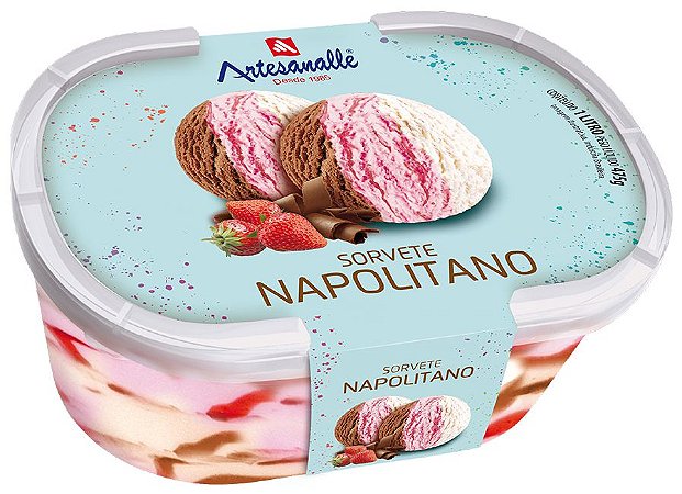 Sorvete Napolitano