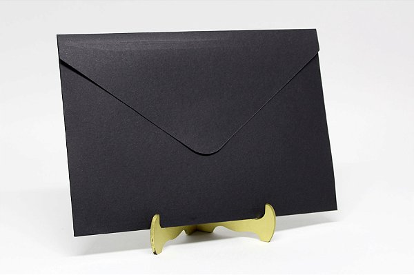 Envelope Preto 15x21 - 10 unidades