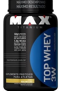 Top Whey 3W (900g) - Max Titanium