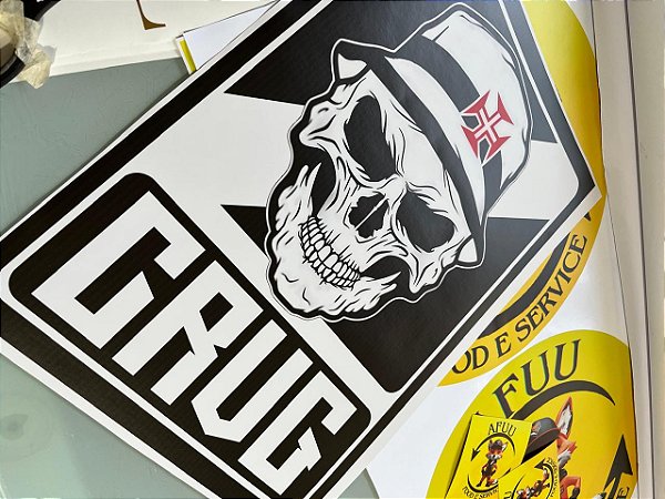 Adesivo vinil FOSCO personalizado 40x30cm impressão digital corte reto ou redondo circular