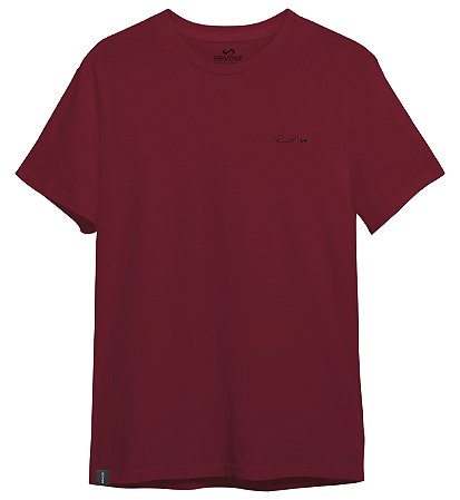 Camiseta Masculina Estampada Parapente - Vermelho