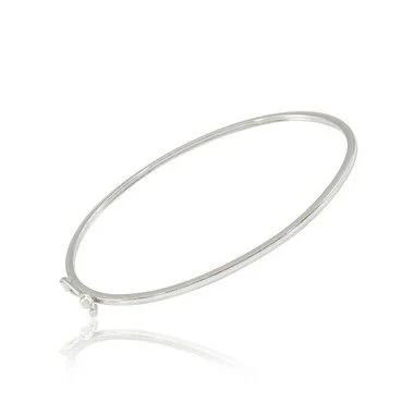 BRACELETE DE PRATA FIO QUADRADO 1,5MM