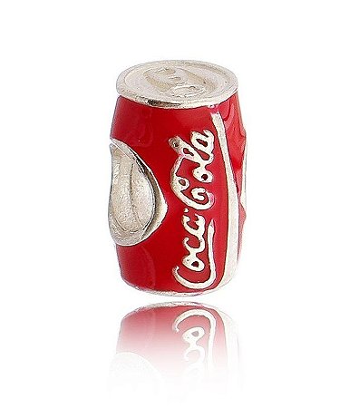 BERLOQUE DE PRATA LATINHA DE COCA COLA - Prata 925 Atacado