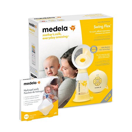 Bombinha De Tirar Leite E Placa Hidrogel Kit Swing Medela - Baby Central -  Loja de Produtos para Bebês e Puericultura