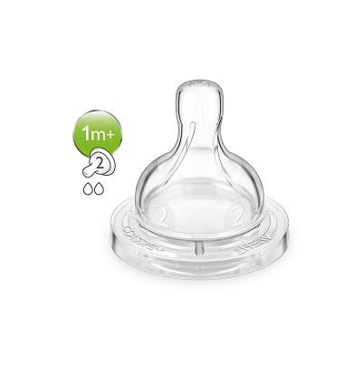 Bico Mamadeira Clássica+ Philips Avent - Tipo 2 - 1m+