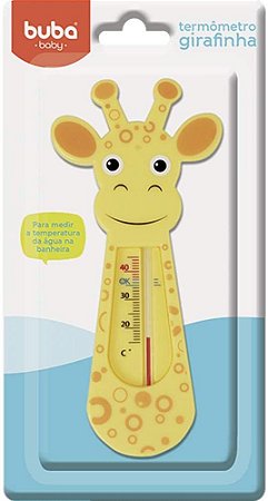 Termômetro de Banho Girafinha de Bebê Buba