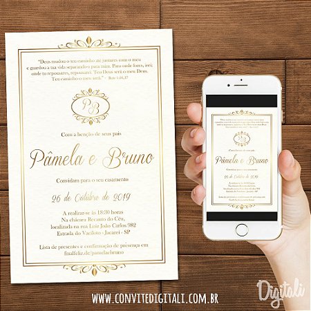 Featured image of post Convites De Casamento Cl Ssico Porque clean chic e low profile mas com alguns detalhes especiais
