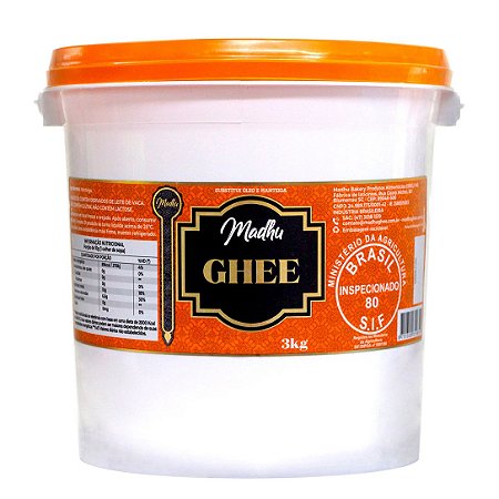 Ghee Original Balde 3kg | Madhu Ghee