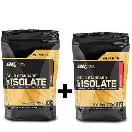 Gold Standard 100% Isolate - 360g + 360g - Refil - Optimum Nutrition - The  Spartans Co.