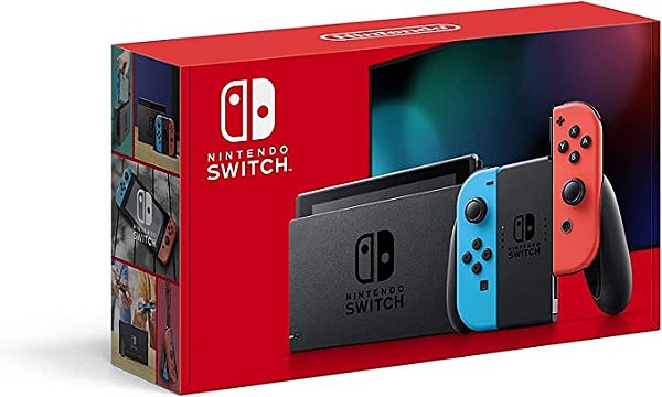 Nintendo Switch OLED 128 Gb Destravado Com 10 Jogos Switch